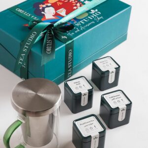 بسته هدیه چای سبز 4 عددی