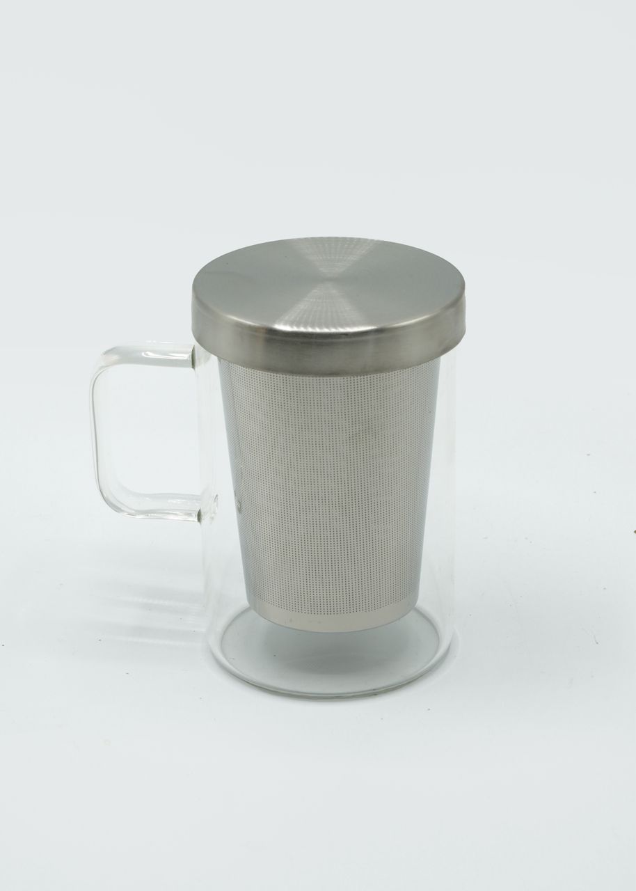 4d308931-15f0-4eca-96b4-abf071ff9520 لیوان شیشهای با صافی استیل - تصویر 1