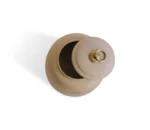 کنیسر چای سرامیکی دست ساز ژاپنی | ضد رطوبت - طرح نیلوفر - تصویر 3